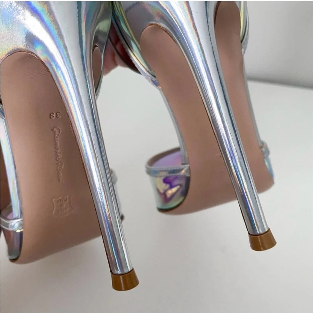 Holographic Stiletto Heels - Gianvito Rossi - Picture 13 of 14